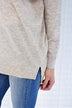 You Make My Dreams Sweater Top ~ Heathered Tan