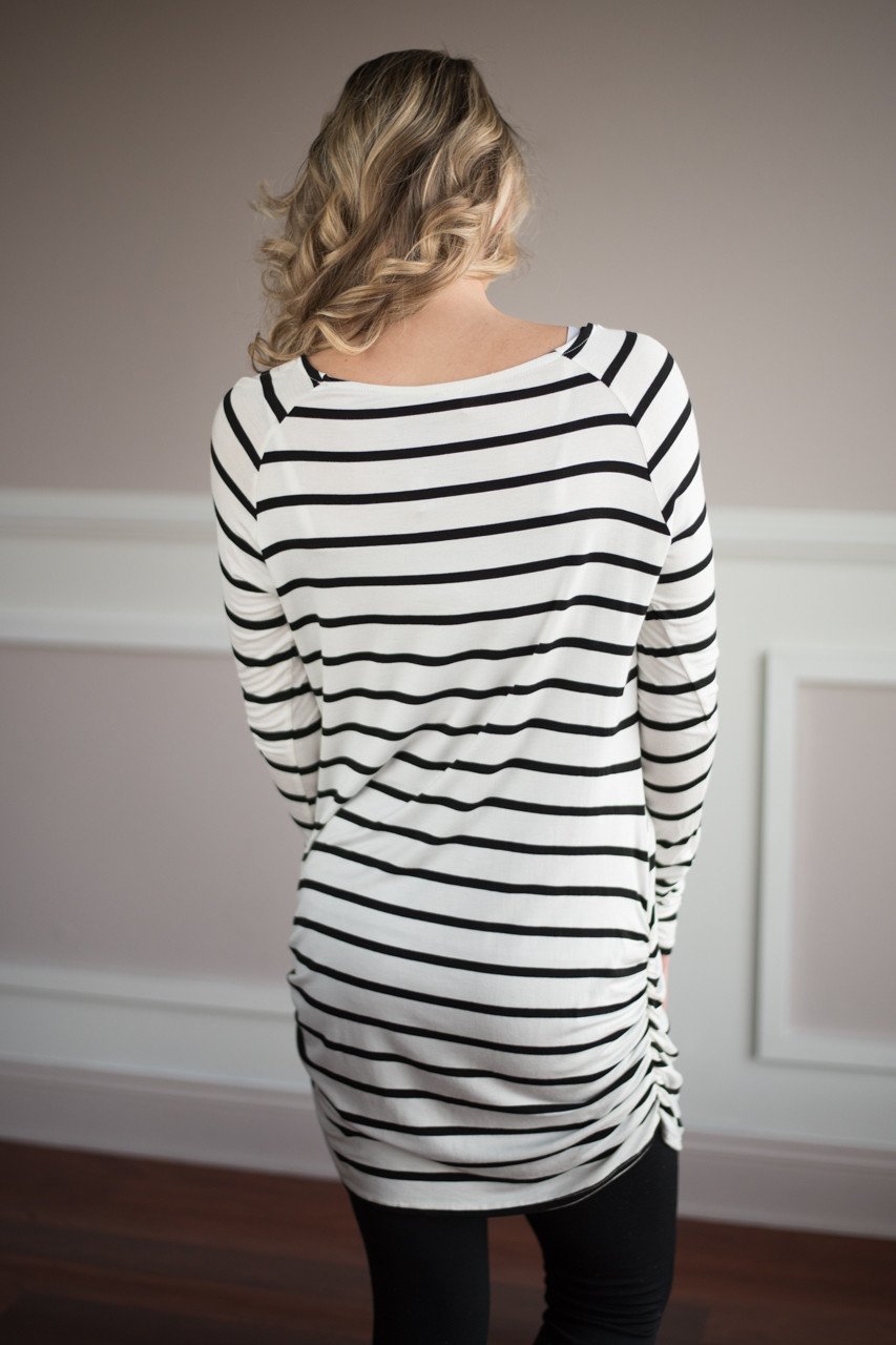 Layer it Up ~ Striped Tunic Top
