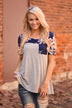 Daydreamer Navy Floral Top