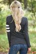 Charcoal Top w/White Pocket