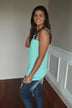Summer Picnic Tank ~ Mint