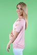 Give'm The Cold Shoulder ~ Light Pink