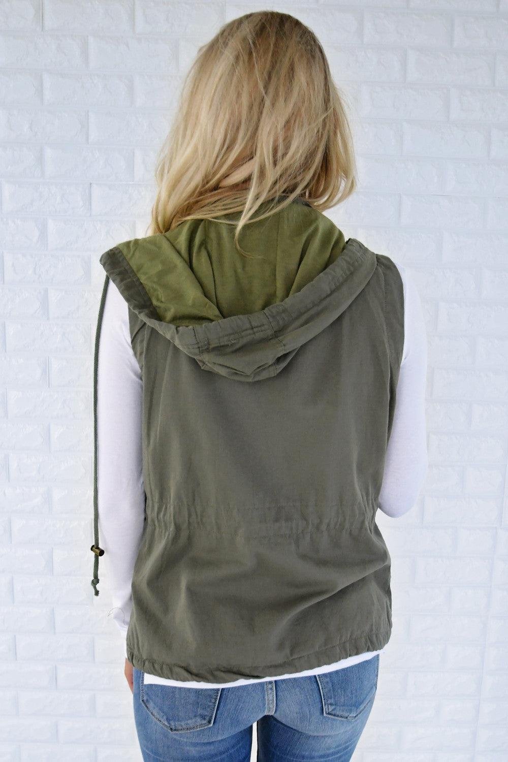 Essential Fall Vest - Soft Sage