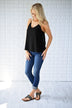 Welcome to Paradise Top ~ Black