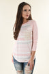 Bringing the Fun Top ~ Light Pink