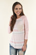 Bringing the Fun Top ~ Light Pink