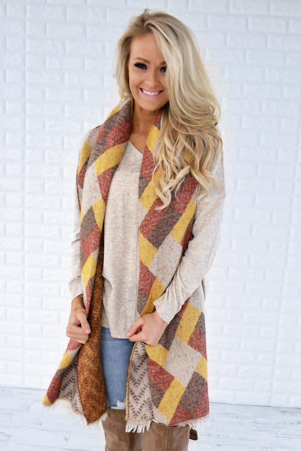 Setting Sun Table Runner Scarf