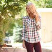 Mad for Plaid Top