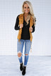 Essential Fall Vest - Mustard