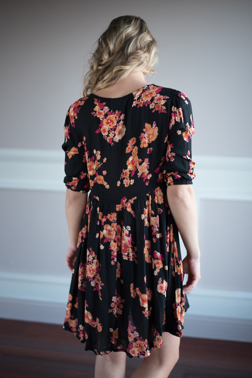 Flirty with Floral Dress
