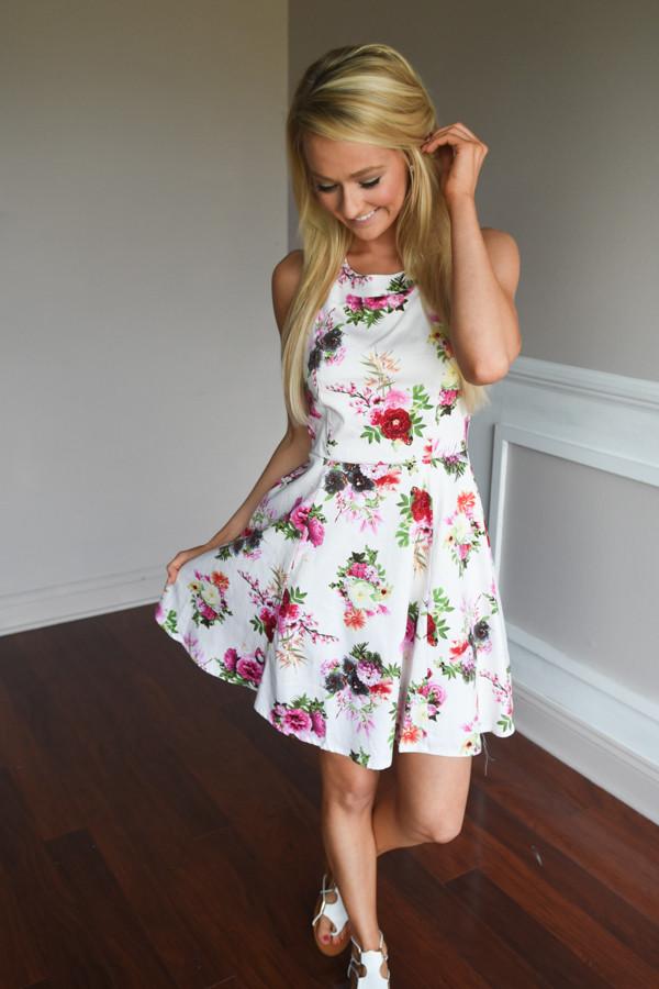 Bring the Party Floral Dress