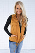 Essential Fall Vest - Mustard