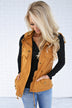 Essential Fall Vest - Mustard