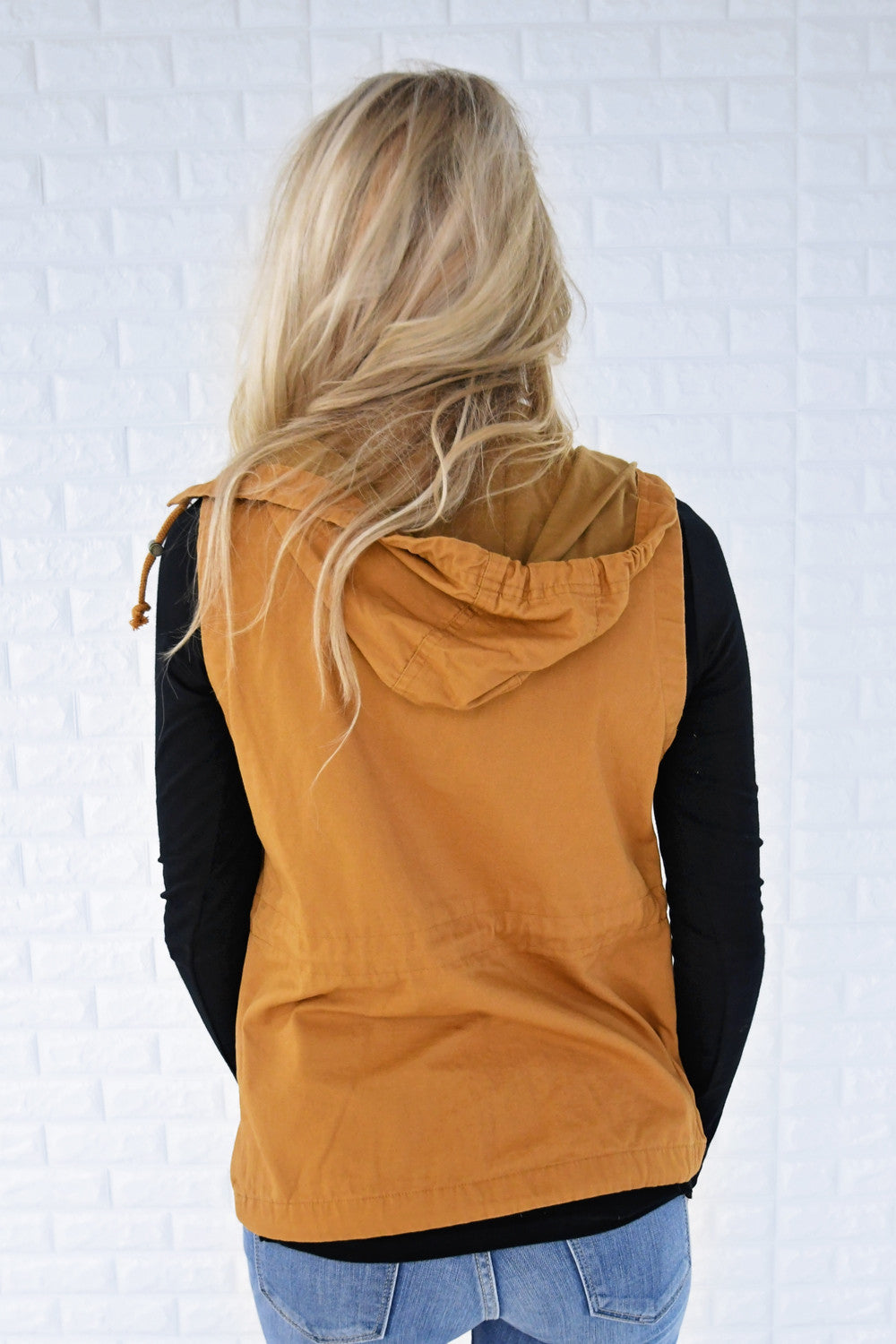 Essential Fall Vest - Mustard