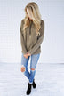 Pocket Sweater - Olive