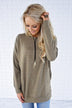 Pocket Sweater - Olive