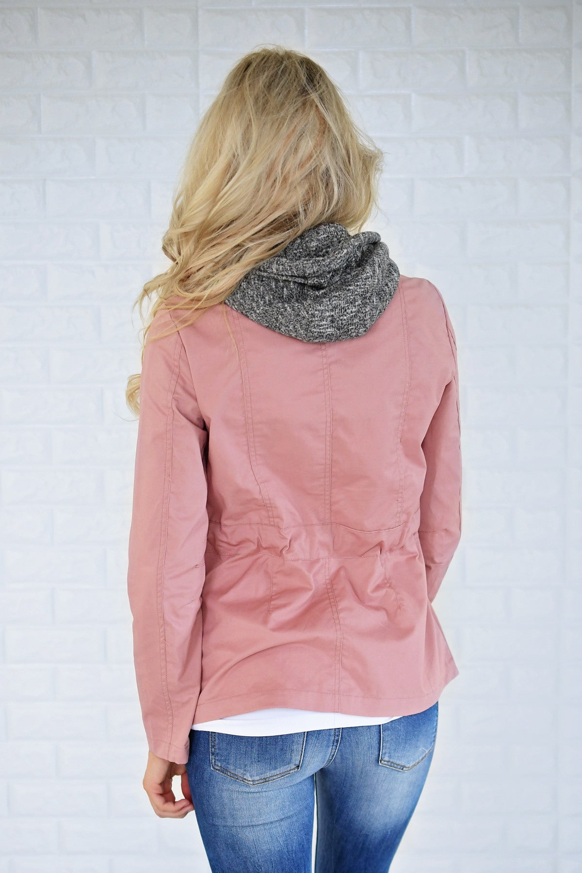 Essential Fall Jacket - Mauve