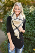 Baby I'm Yours Button Top - Black