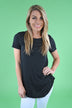Feeling Holey Top ~ Black