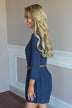 Two Step Dress ~ Navy