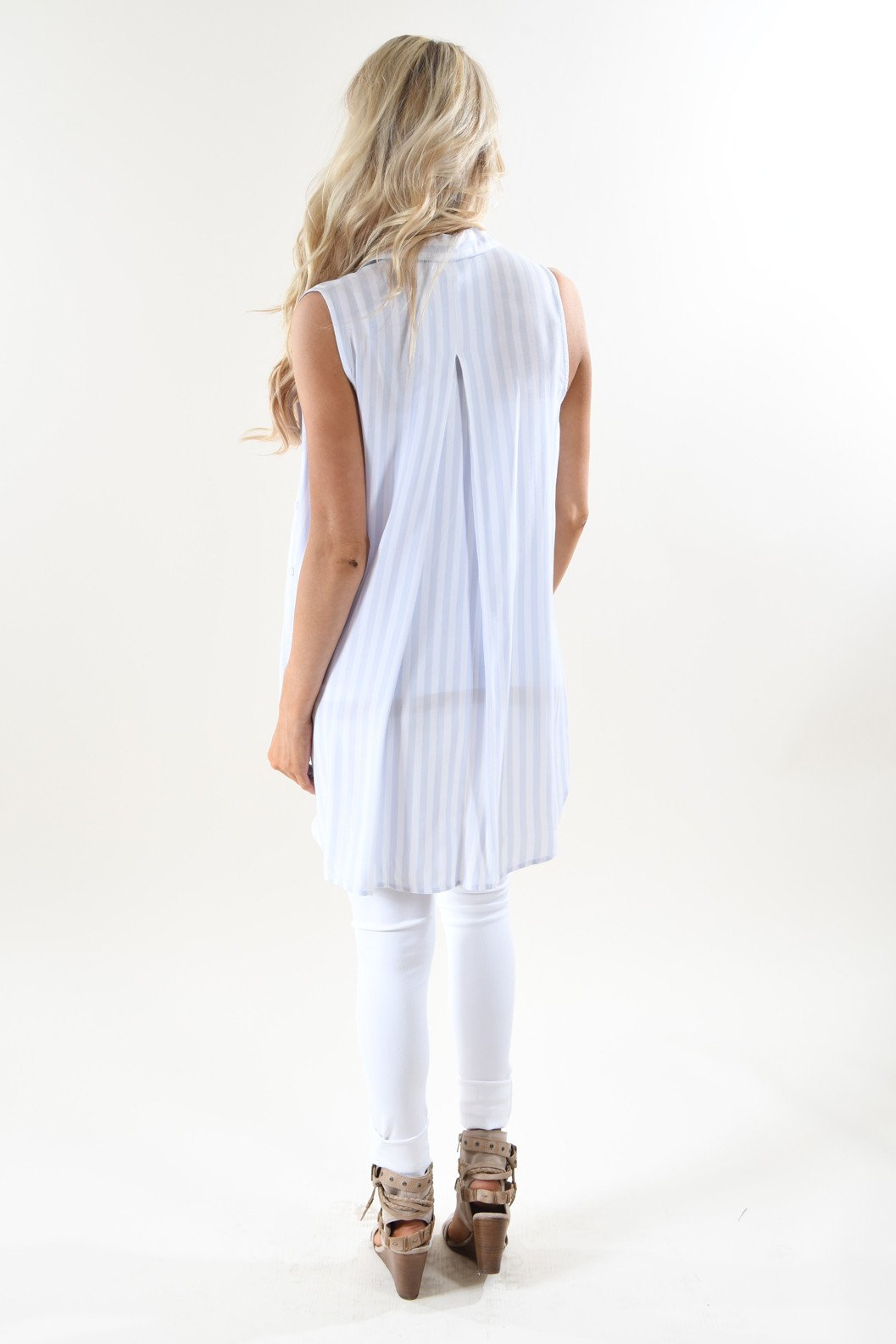 Sophisticated Stripes in Blue