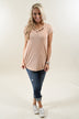 The Promise Criss Cross Top ~ Taupe