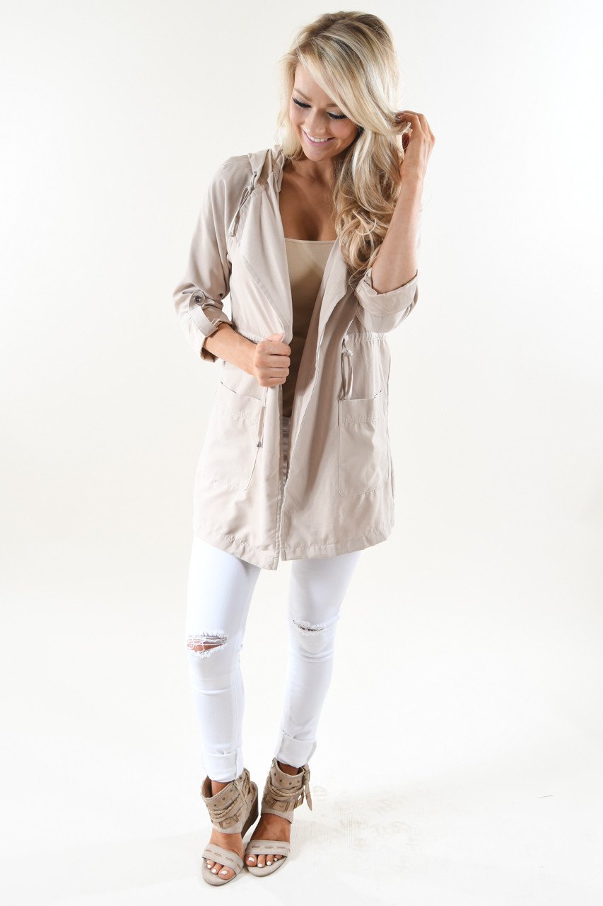 Spring Jacket ~ Light Stone