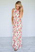 Courting Roses Maxi Dress