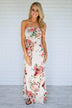Summer Lovin' Strapless Maxi Dress ~ Ivory