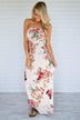 Summer Lovin' Strapless Maxi Dress ~ Ivory