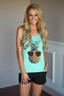 Blue Pineapple Top