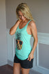 Blue Pineapple Top