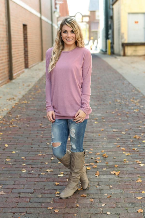 Snuggle Me Tunic Top