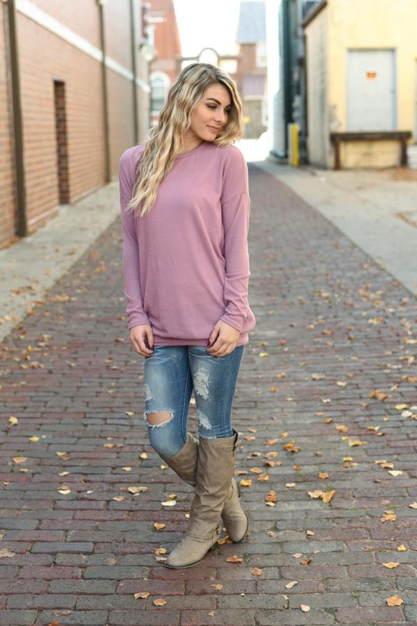 Snuggle Me Tunic Top
