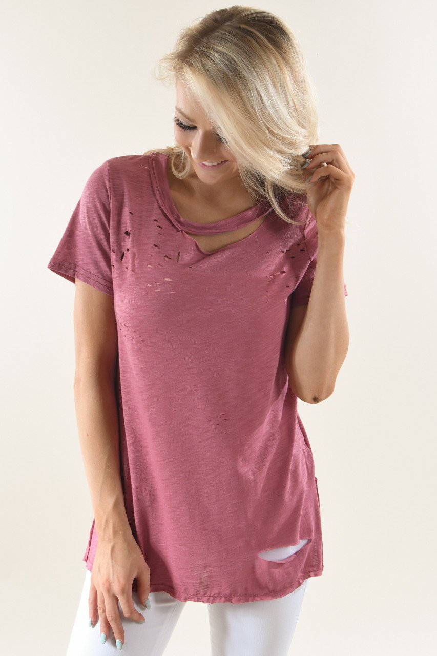 Berry Holey Top