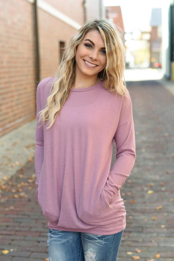 Snuggle Me Tunic Top