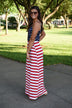 Stars & Stripes Maxi Dress
