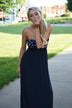 Land of the Free Strapless Maxi Dress