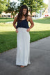 Simple & Chic Maxi Dress ~ Navy