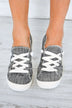 Not Rated ''Rae'' Sneakers ~ Charcoal