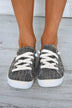 Not Rated ''Rae'' Sneakers ~ Charcoal