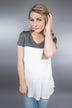 Dark Grey Pocket Top