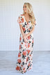 Blushing Beauty Maxi Dress