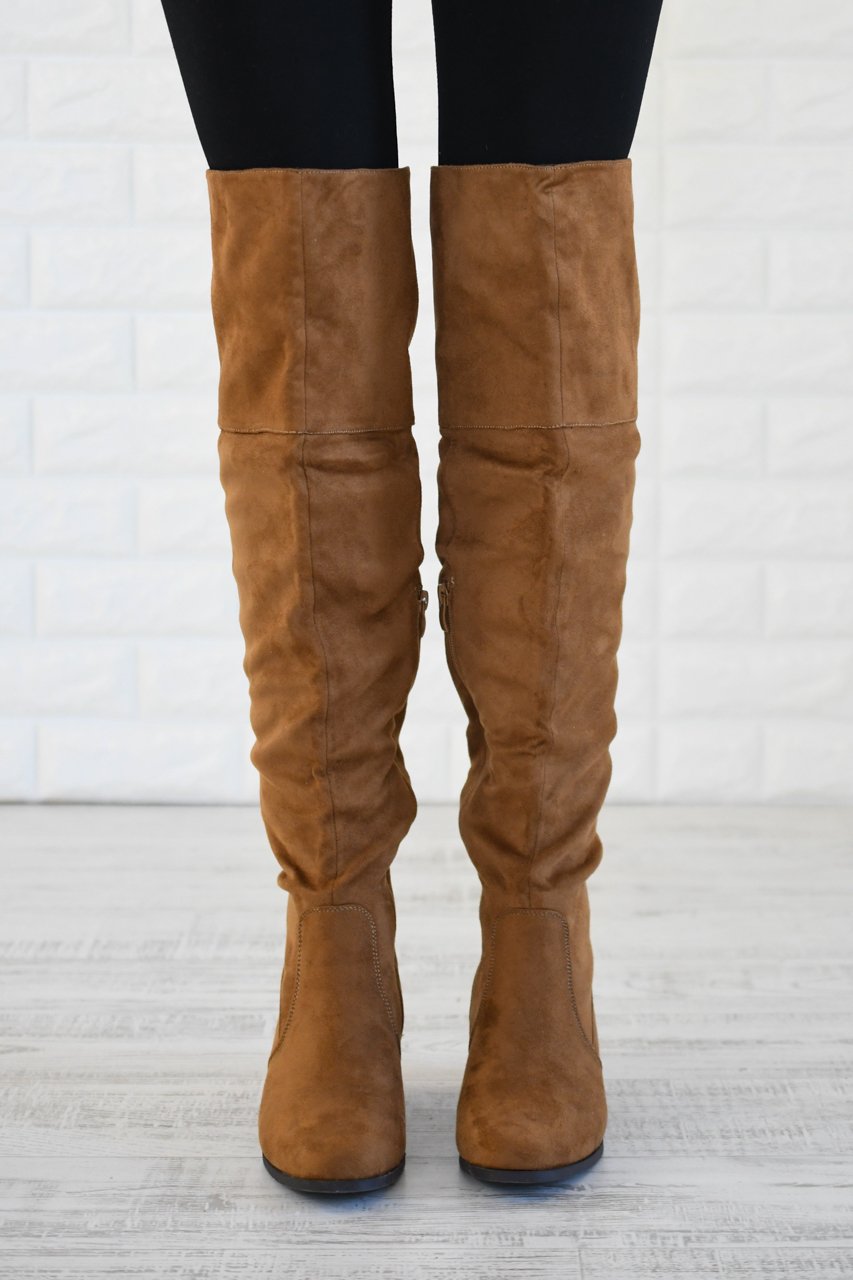 Knee High Boots ~ Camel