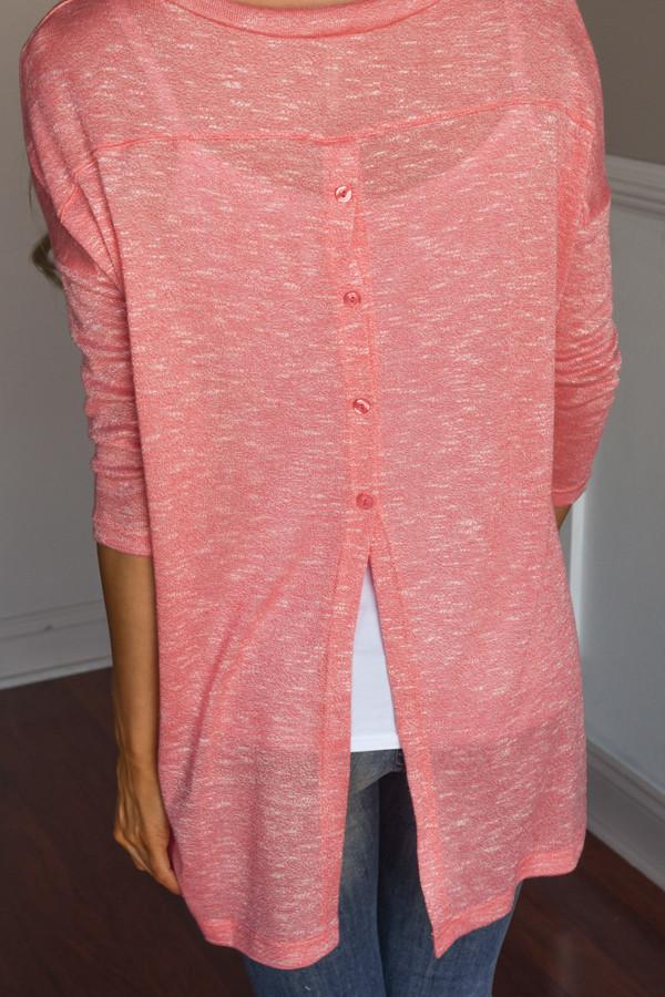 Make a Statement Top ~ Coral