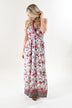 Ethnic Print Maxi Dress