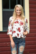White Rose Blouse