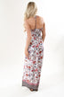 Ethnic Print Maxi Dress
