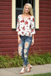 White Rose Blouse