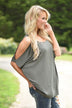 Heart on My Sleeve Top - Olive
